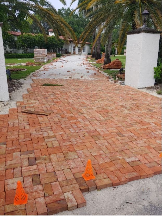 Driveway Bricks Installation in Miami | Chicago Brick Paver Guide